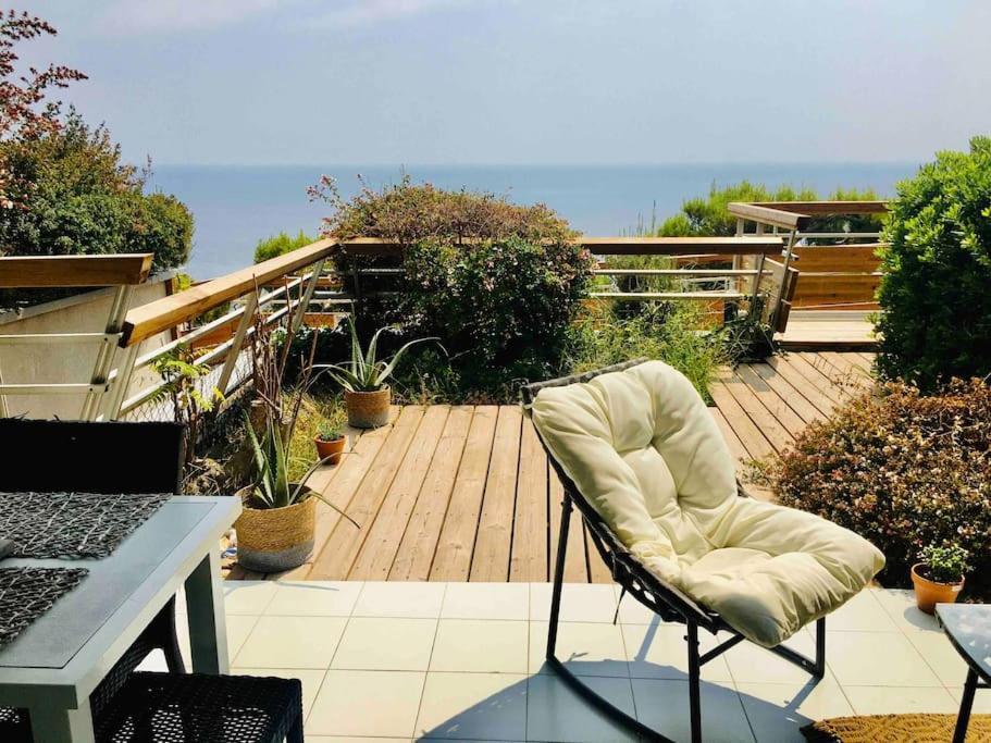 Vue Mer Incroyable Aux Portes De Monaco Cap-d'Ail Exterior foto